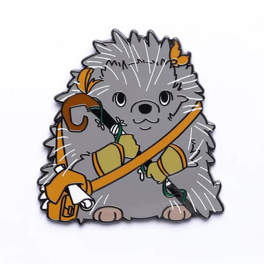 Quest's Reward Fine Art Class Pins: Luna Greenthorn-Hedgehog Druid - Saltire Games