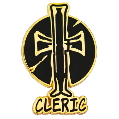 Quest's Reward Fine Art Pin - Cleric - Saltire Games