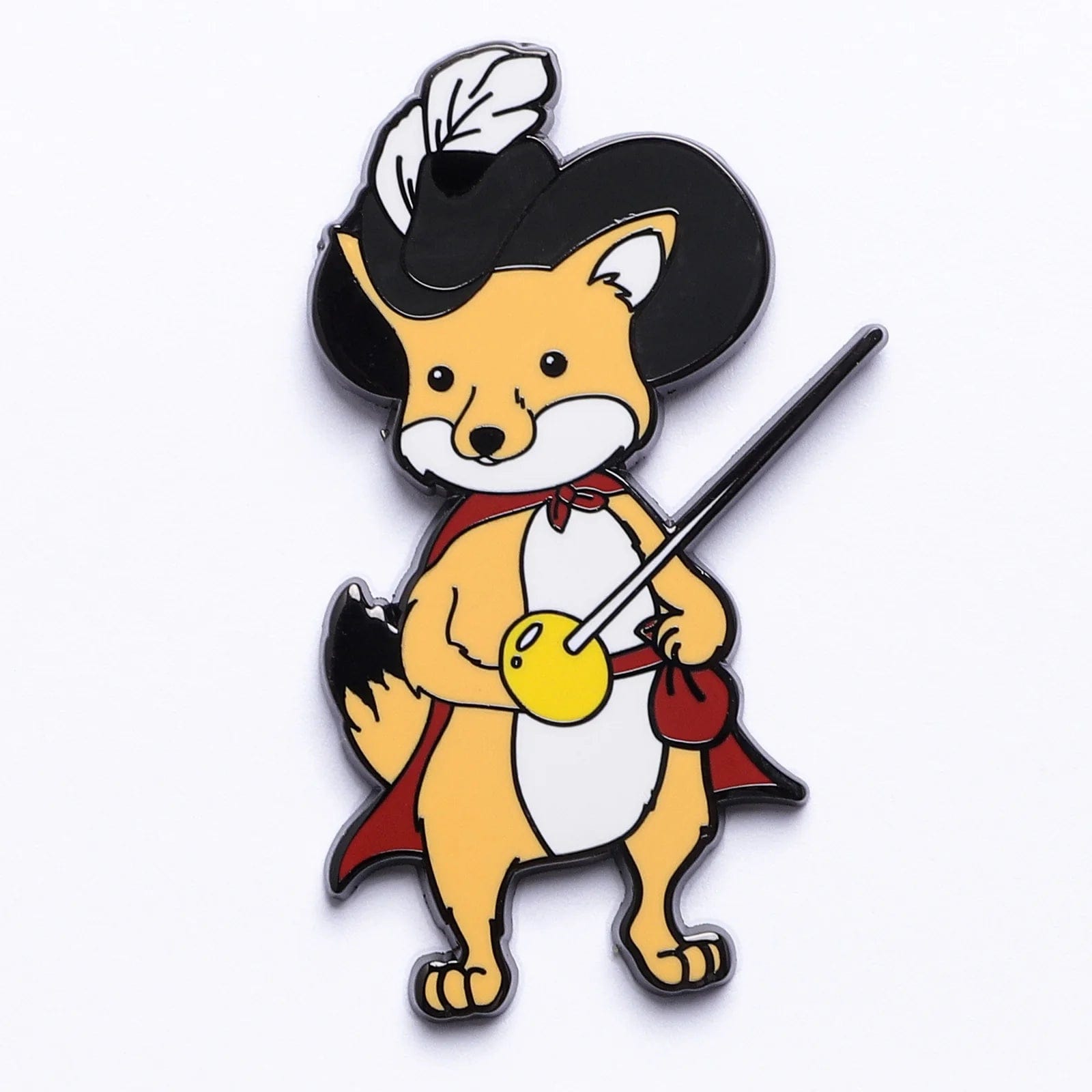 Quest's Reward Fine Art Pin - Sylva Stormtail Fox Ranger - Saltire Games