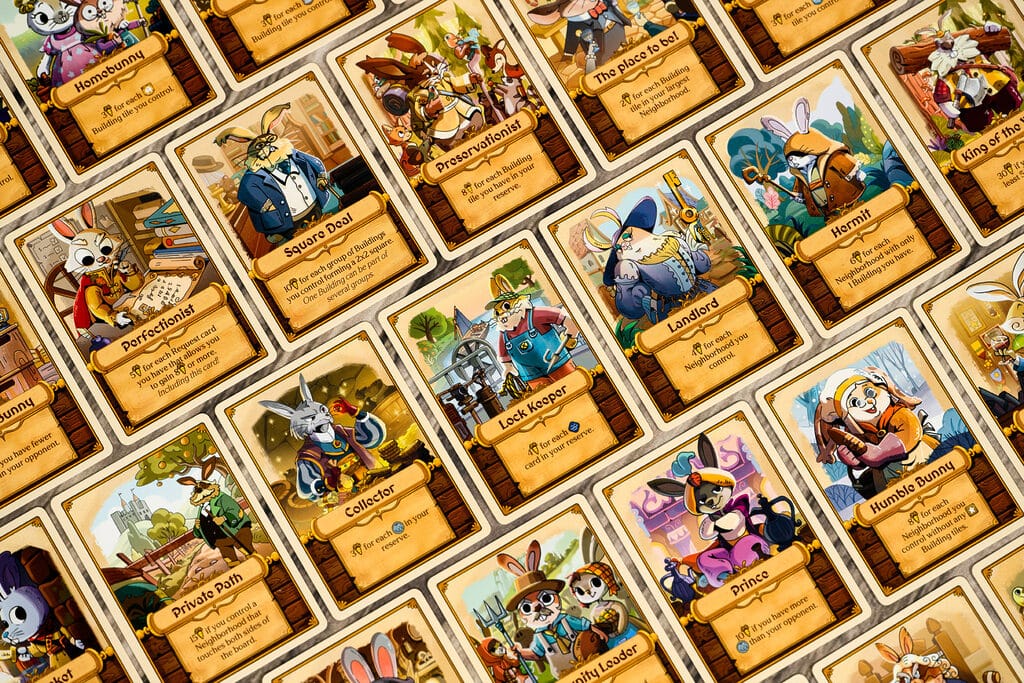 Board Games Iello Bunny Kingdom Town