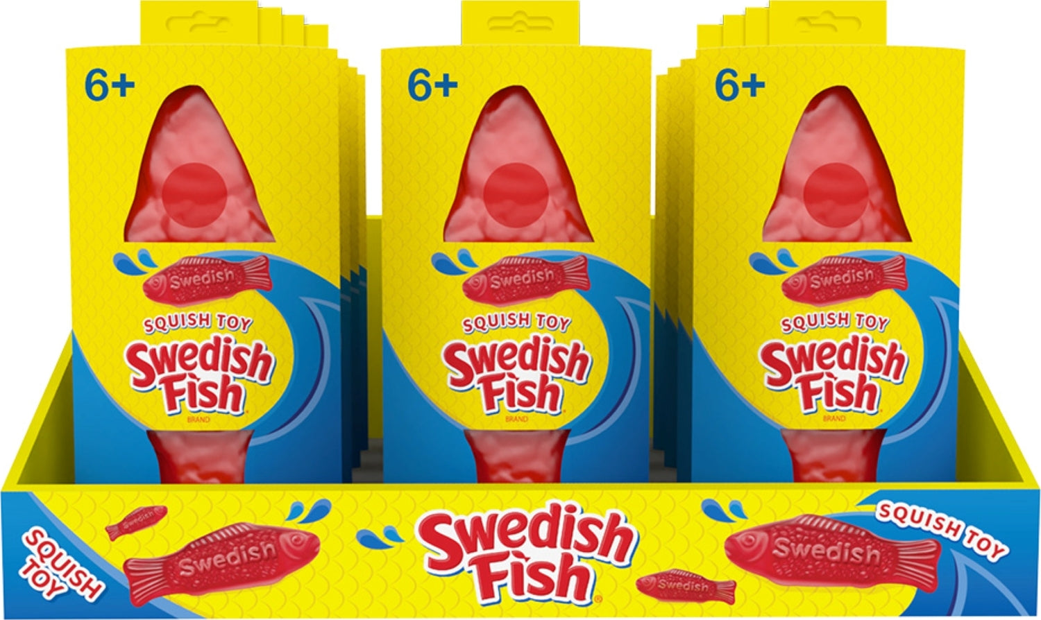 Swedish Fish Squishi Toy - Saltire Games