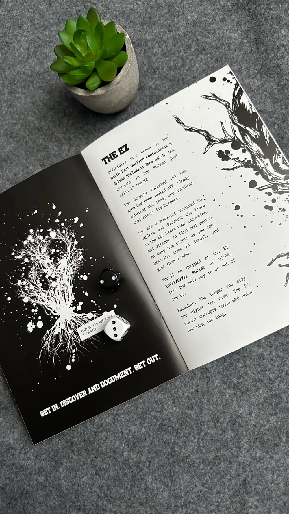 Role Playing Games Indie Press Revolution Exclusion Zone Botanist