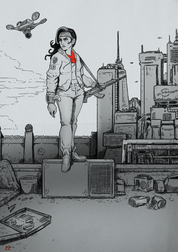 Role Playing Games Indie Press Revolution KRAVAT - Unsanctioned Expansion Re_Skin Hack of CY_BORG