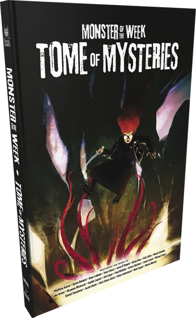 Role Playing Games Indie Press Revolution Monster of the Week: Tome of Mysteries