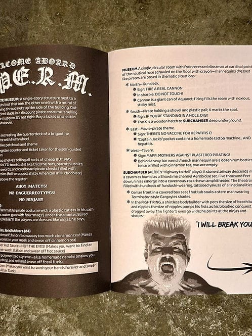 NINJA BORG - Mission Zine Missions - Saltire Games