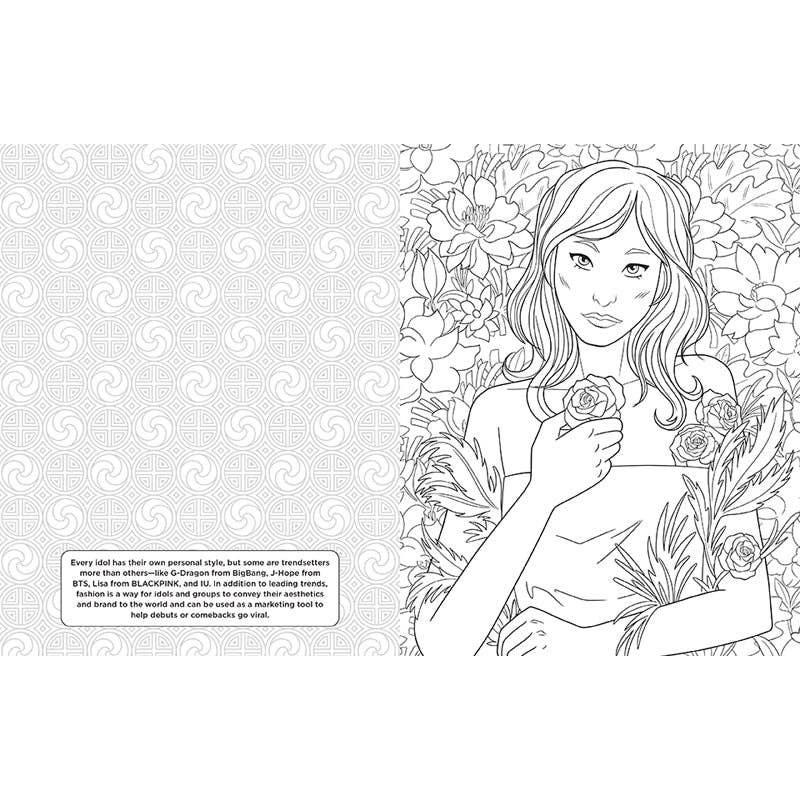 Books - Coloring - Activity Insight Editions - #1 Pop Culture Publisher I Love K-pop Coloring and Activity Book