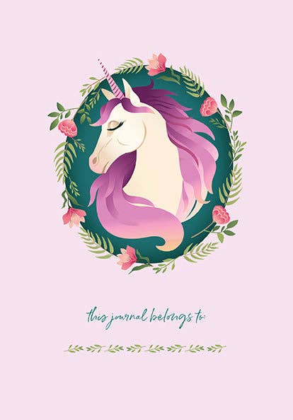 Books - Journals Insight Editions - #1 Pop Culture Publisher I Wish I Was a Unicorn Embroidered Journal