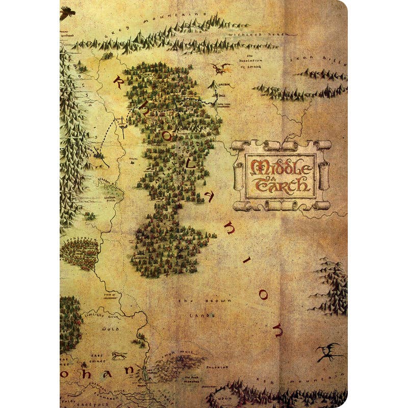 Books - Journals Insight Editions - #1 Pop Culture Publisher Lord of the Rings Planner Notebook Collection (Set of 3)