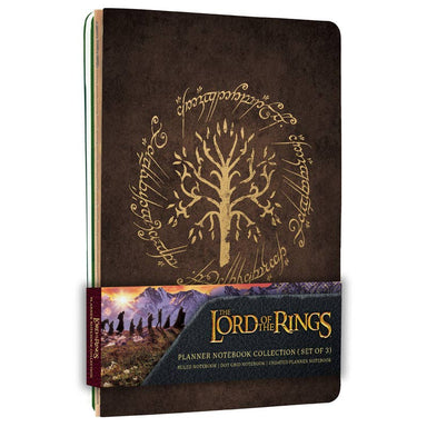 Books - Journals Insight Editions - #1 Pop Culture Publisher Lord of the Rings Planner Notebook Collection (Set of 3)