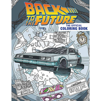 Books - Coloring - Activity Insight Editions Back to the Future: The Official Coloring Book