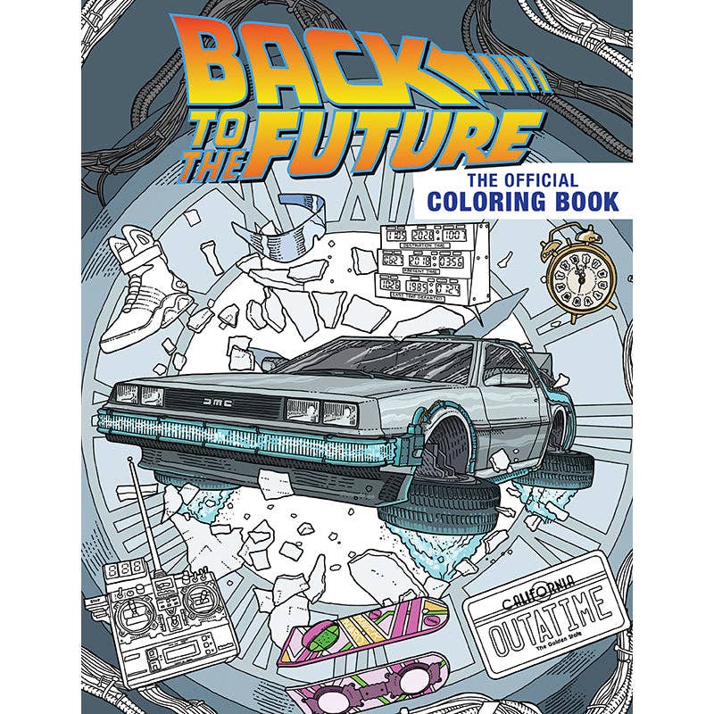 Back to the Future: The Official Coloring Book - Saltire Games