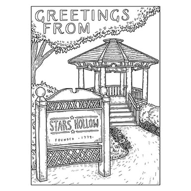 Books - Coloring - Activity Insight Editions Gilmore Girls: Greetings from Stars Hollow