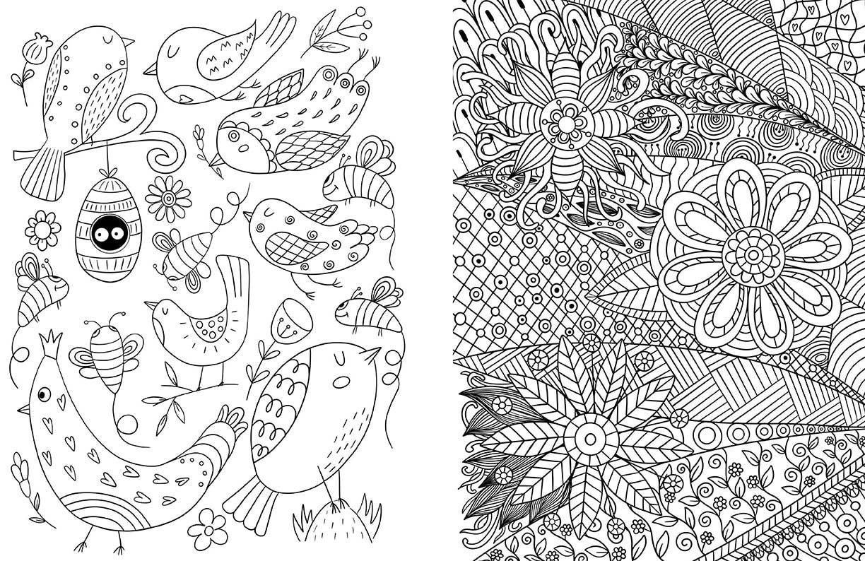 Mindful Coloring for Kids - Saltire Games