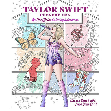 Books - Coloring - Activity Insight Editions Taylor Swift in Every Era - Coloring