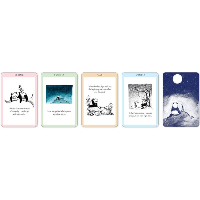 Big Panda and Tiny Dragon Affirmation Cards - Saltire Games