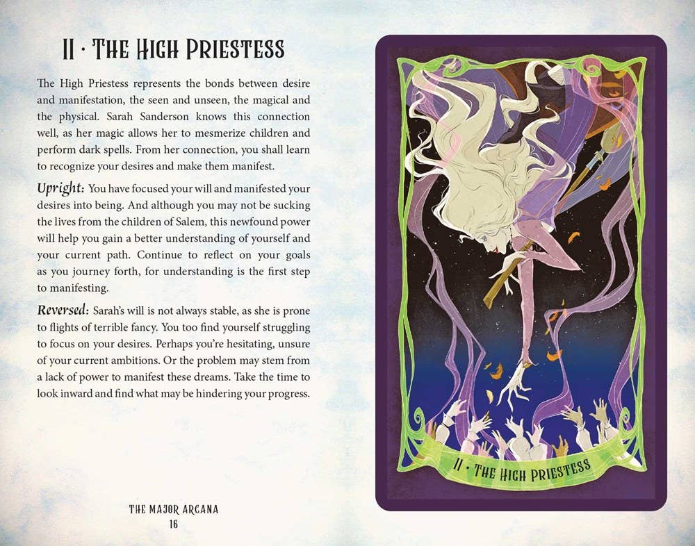 Hocus Pocus: The Official Tarot Deck and Guide Book - Saltire Games