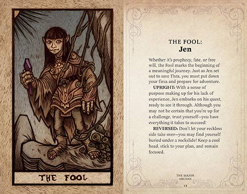The Dark Crystal Tarot Deck and Guidebook - Saltire Games