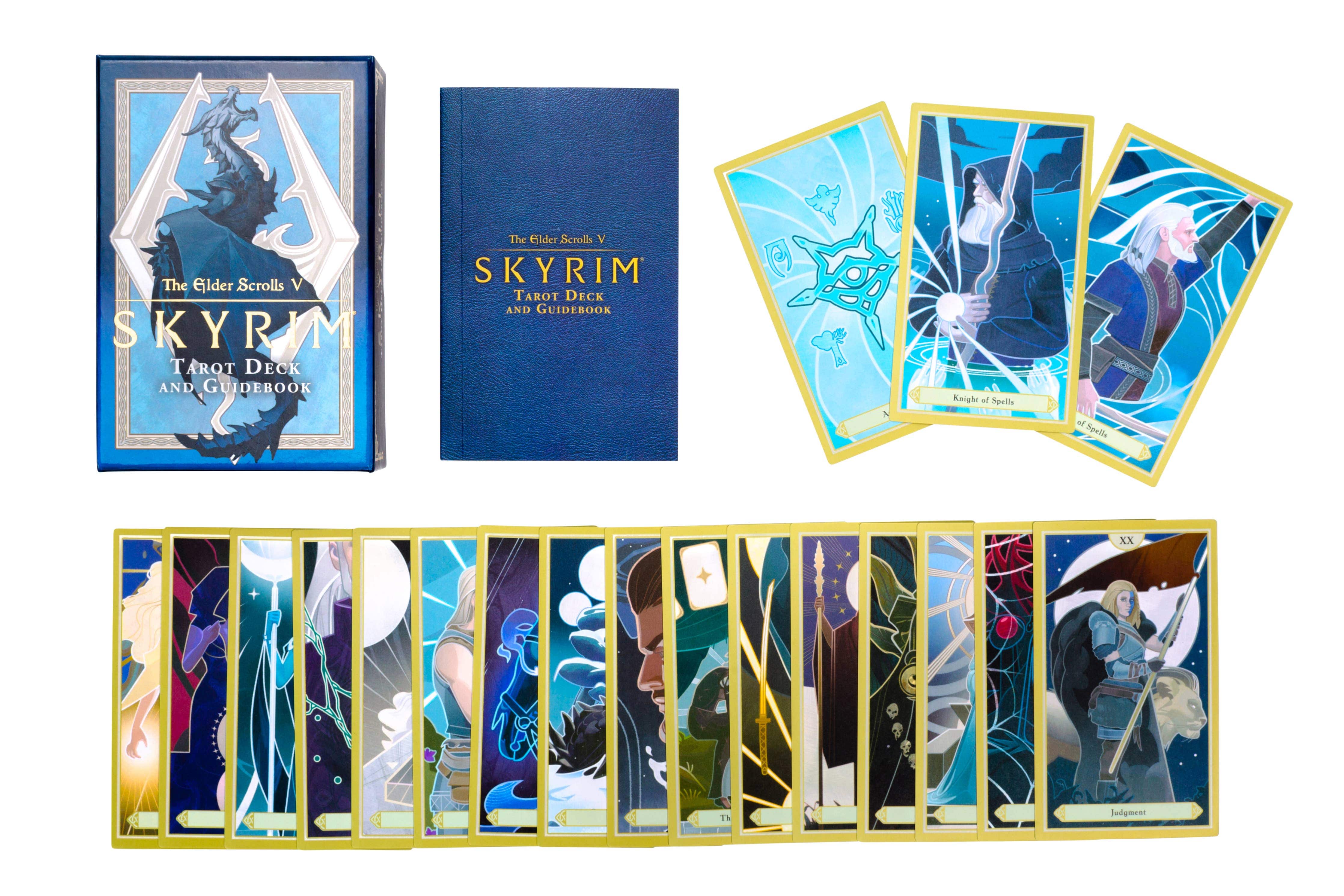 The Elder Scrolls V: Skyrim Tarot Deck and Guidebook - Saltire Games