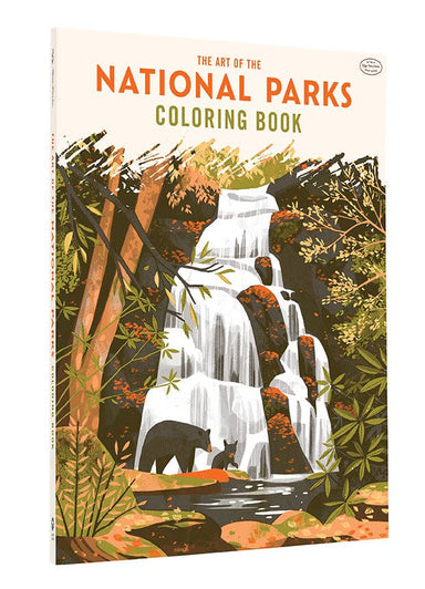 The Art of the National Parks Coloring Book - Saltire Games