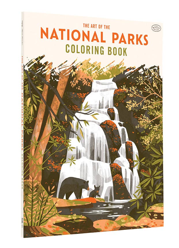 The Art of the National Parks Coloring Book - Saltire Games