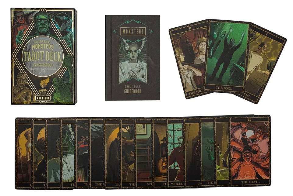 Universal Monsters Tarot Deck and Guidebook - Saltire Games