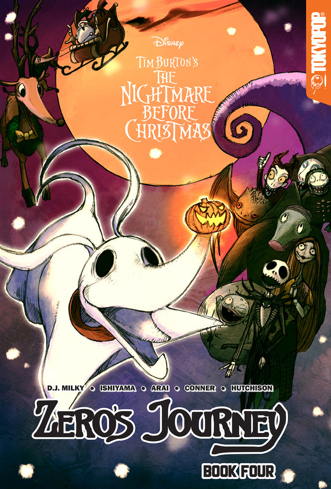 Disney Manga: Tim Burton's The Nightmare Before Christmas - Zero's Journey, Book 4 (4) (Zero's Journey GN series) - Saltire Games