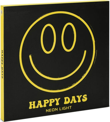 Happy Days Smiley Face Neon Light - Saltire Games