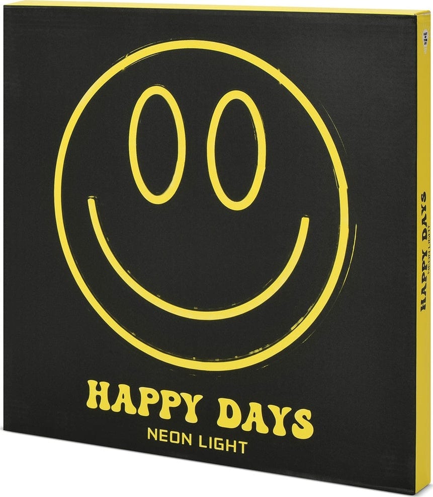 Happy Days Smiley Face Neon Light - Saltire Games