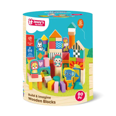 Toys - Building Jasey's Toy Chest Build & Imagine Wooden Blocks