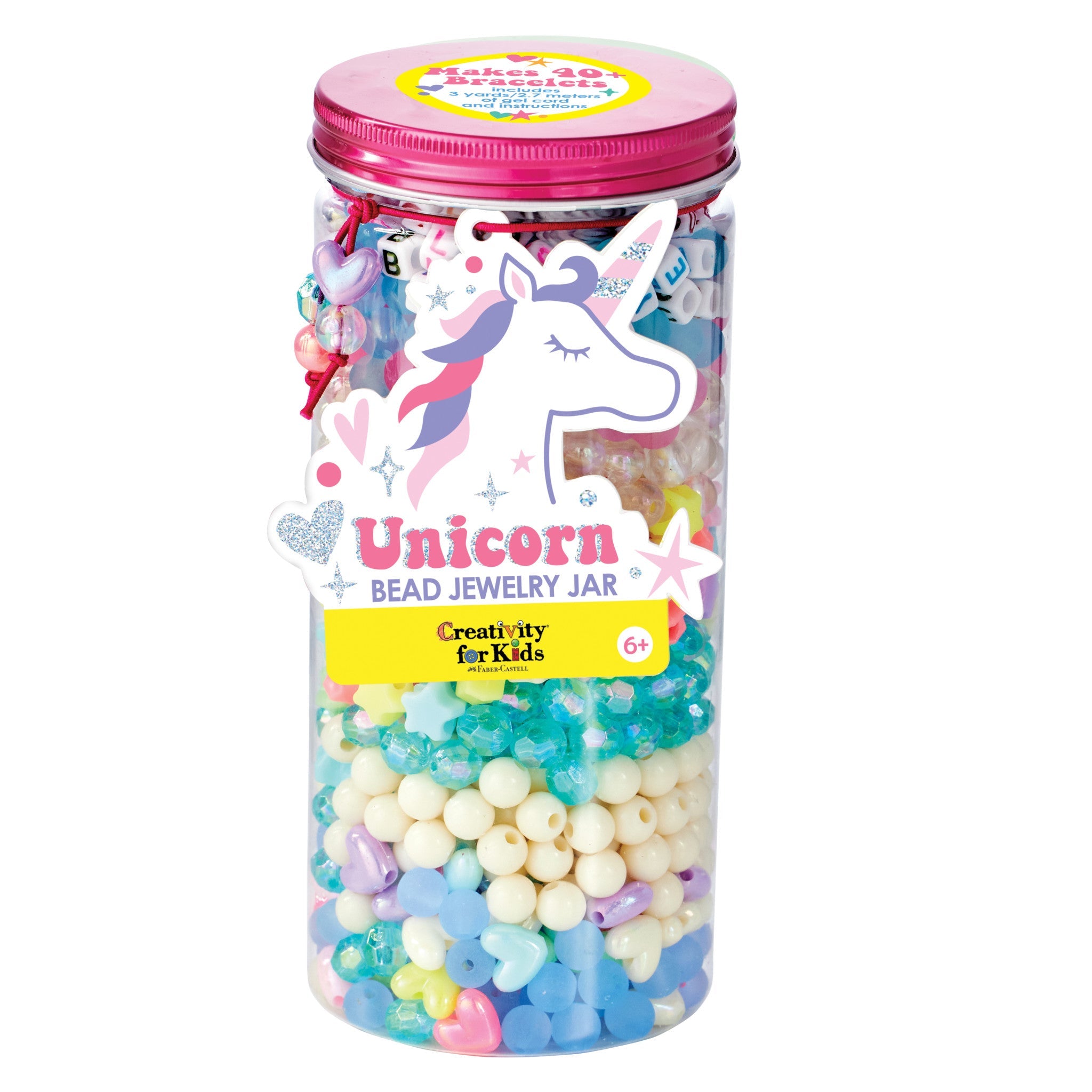 Bead Jewelry Jar Unicorn - Saltire Games