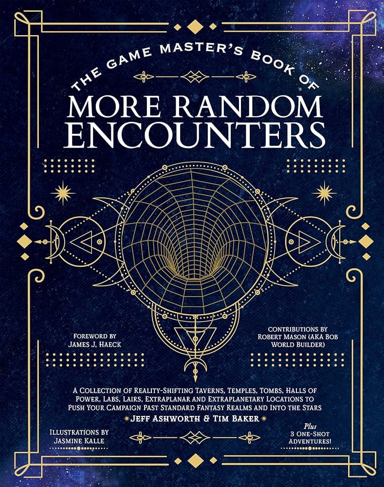 The Game Master's Book of More Random Encounters: A Collection of Reality-Shifting Taverns, Temples, Tombs, Labs, Lairs, Extraplanar and Even ... and into the Stars (The Game Master Series) - Saltire Games