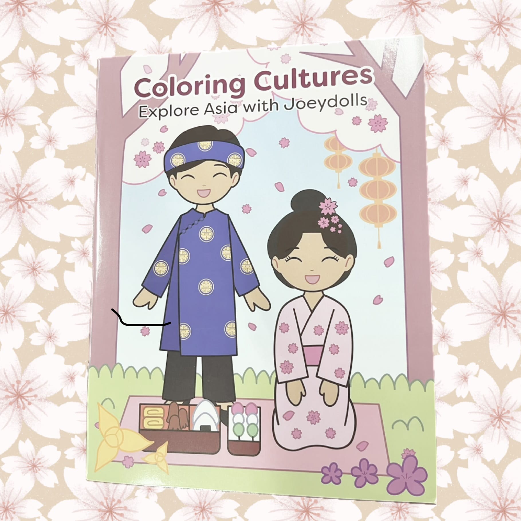 Books - Coloring - Activity Joeydolls Coloring Cultures: Explore Asia with Joeydolls