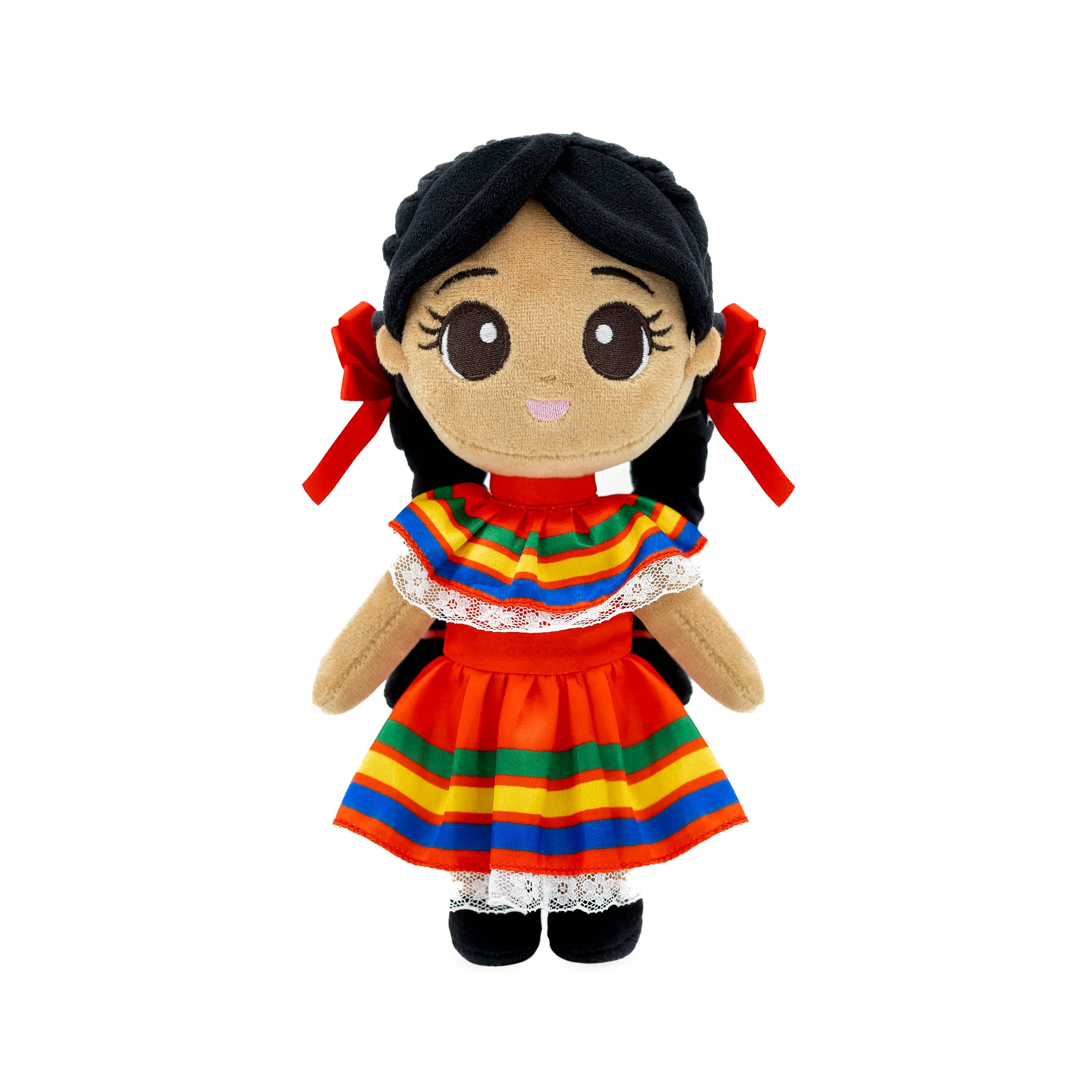 Toys - Plush Joeydolls Mexican 'Xochitl' Cultural Mini Doll
