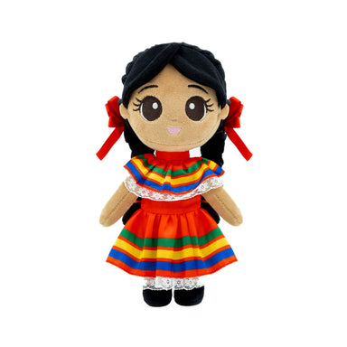 Toys - Plush Joeydolls Mexican 'Xochitl' Cultural Mini Doll