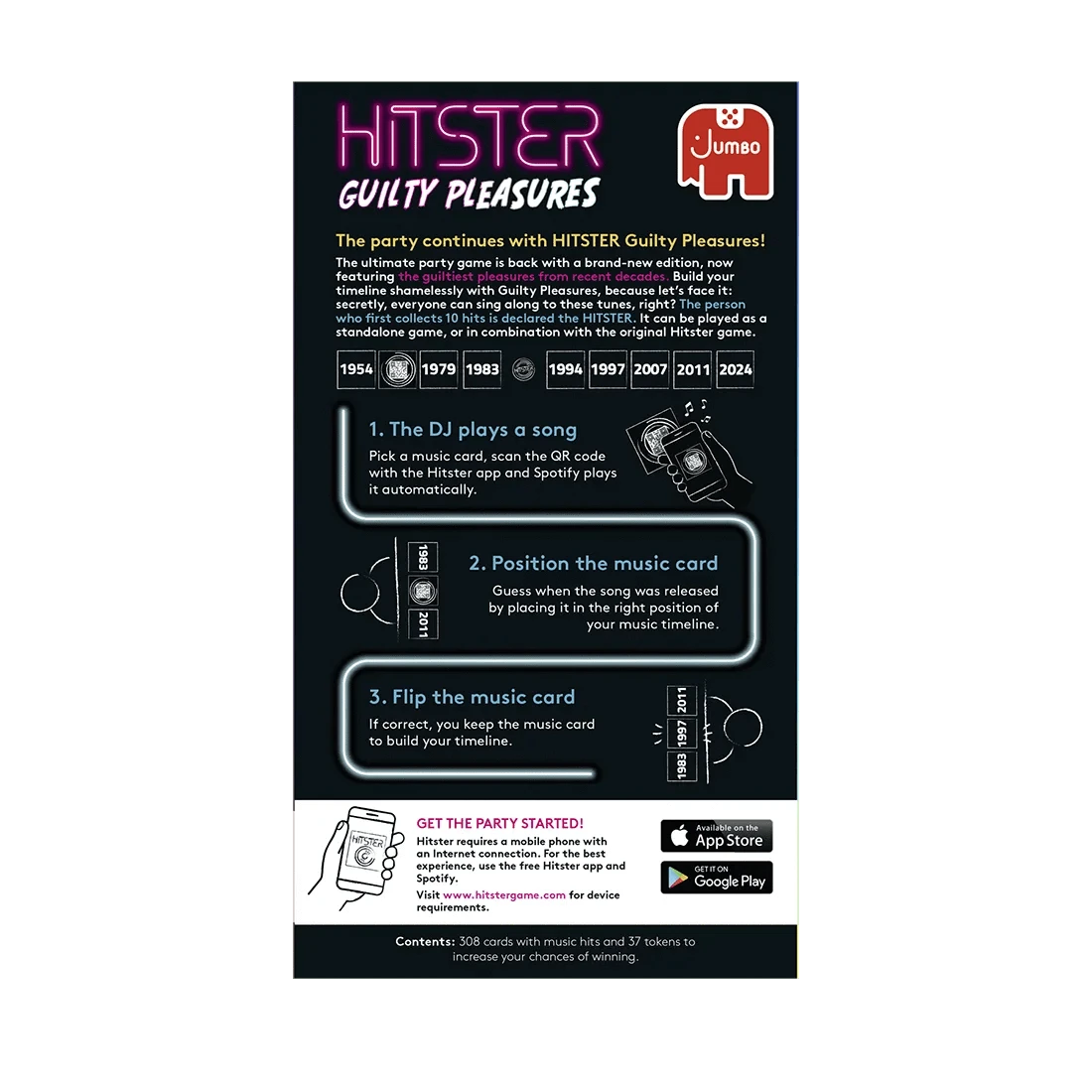 Hitster Guilty Pleasures - Saltire Games
