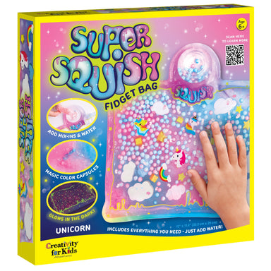 Super Squish Fidget Fun Unicorn - Saltire Games