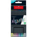 Black Edition Colored Pencils, Metallic - Box of 12 - Saltire Games