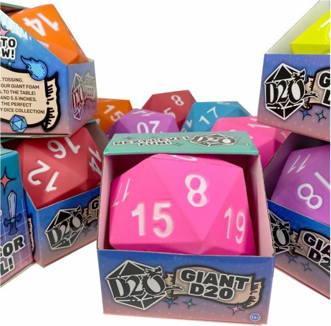 Dice Kess Giant Foam D20