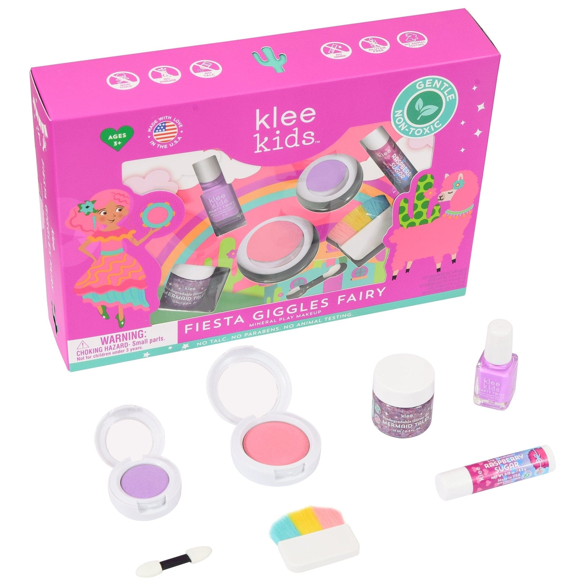Fiesta Giggles Fairy - Klee Kids Mineral Play Makeup Kit - Saltire Games