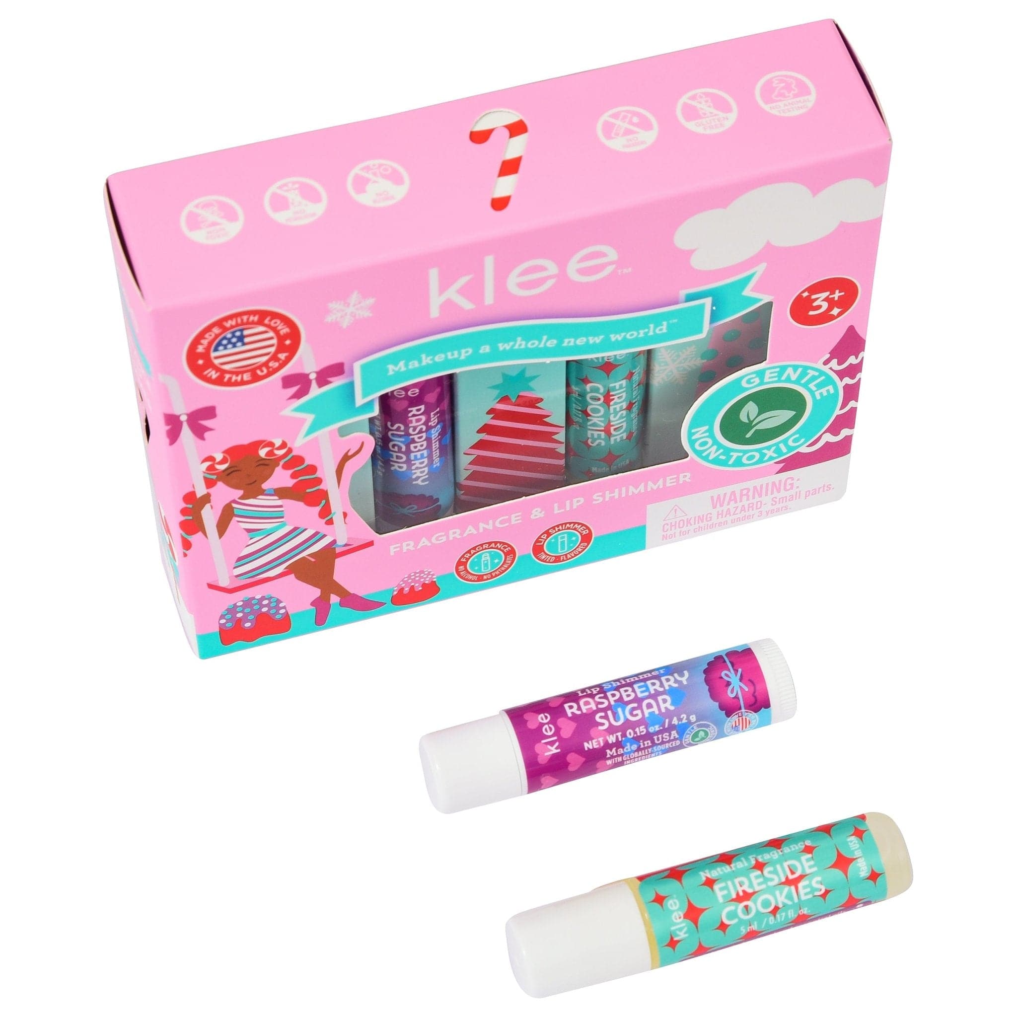 Firewood Cookies - Holiday Fragrance and Lip Shimmer Duo - Saltire Games
