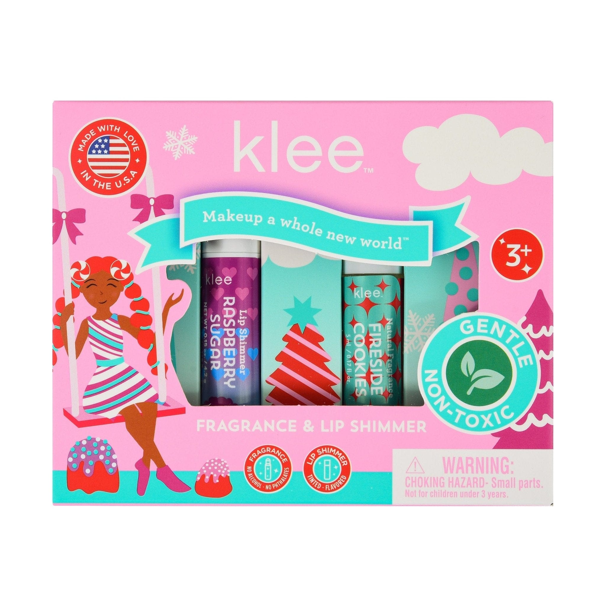Firewood Cookies - Holiday Fragrance and Lip Shimmer Duo - Saltire Games