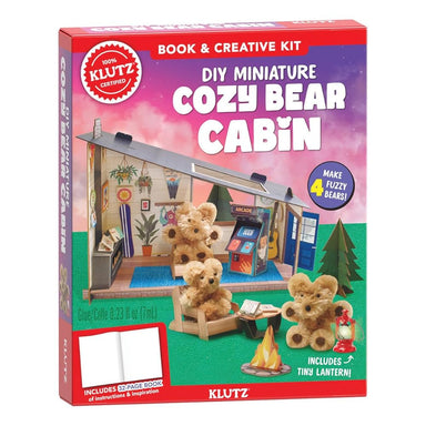 DIY Miniature Cozy Bear Cabin - Saltire Games