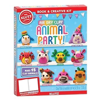 Air-Dry Clay Animal Party! - Saltire Games
