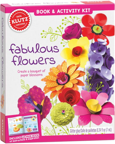 Toys - Arts & Crafts - Kits Klutz Fabulous Flowers