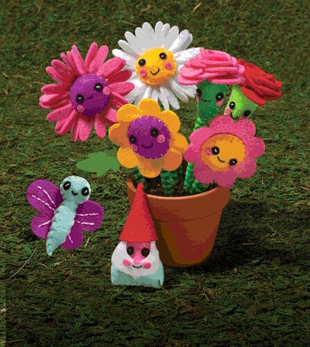 Toys - Arts & Crafts - Kits Klutz Sew Mini Gardens