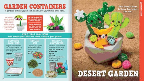 Toys - Arts & Crafts - Kits Klutz Sew Mini Gardens