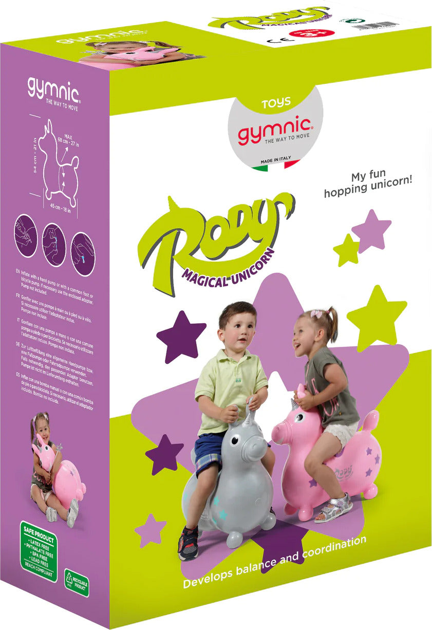 Rody Unicorn Light Pink W/Pump - Saltire Games