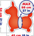 Rody Horse Red W/Pump - Saltire Games