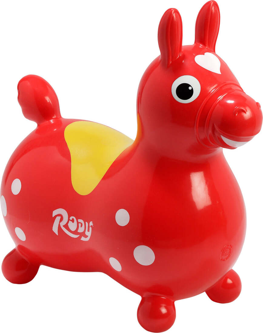 Rody Horse Red W/Pump - Saltire Games