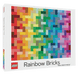 Rainbow Bricks 1,000-Piece Puzzle - Saltire Games